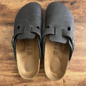 black birkenstock boston